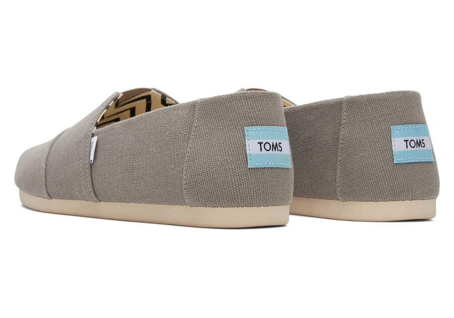 Alpargatas Toms Alpargata Heritage Lona Cinzentas | PT845-410