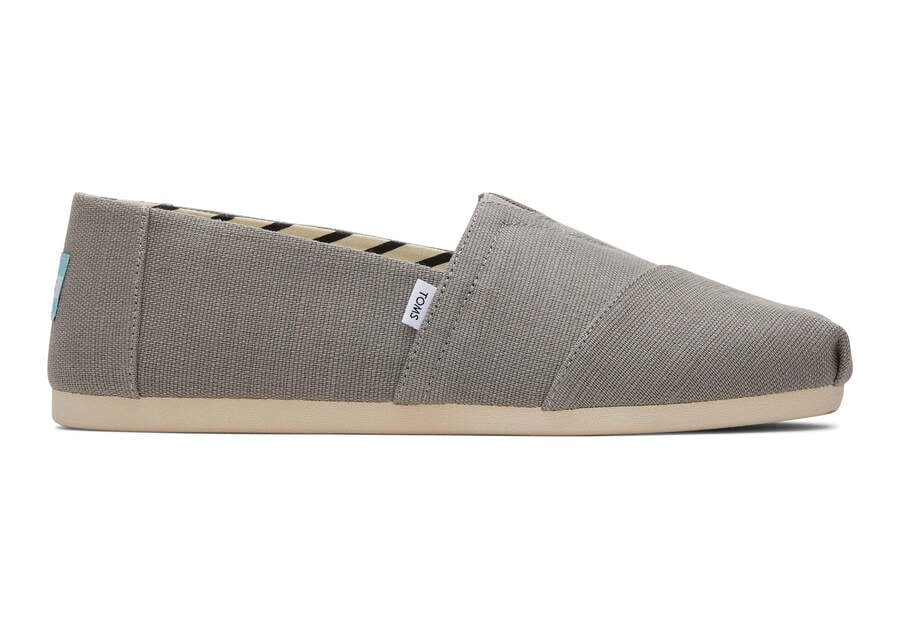 Alpargatas Toms Alpargata Heritage Lona Cinzentas | PT845-410