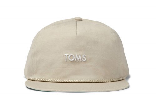 Acessorios Toms Algodão Lona Hat Bege | PT081-937