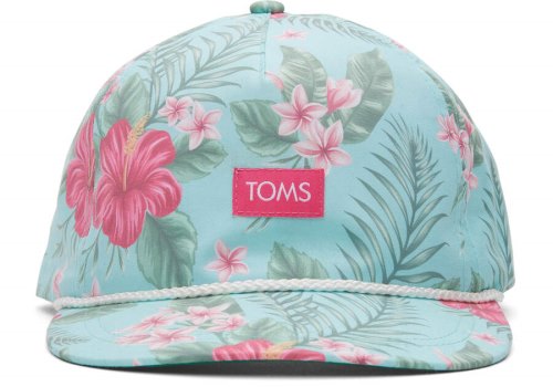 Acessorios Toms Algodão Lona Hat Verdes | PT571-069