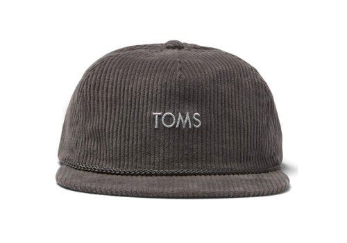Acessorios Toms Corduroy Hat Cinzentas | PT476-969