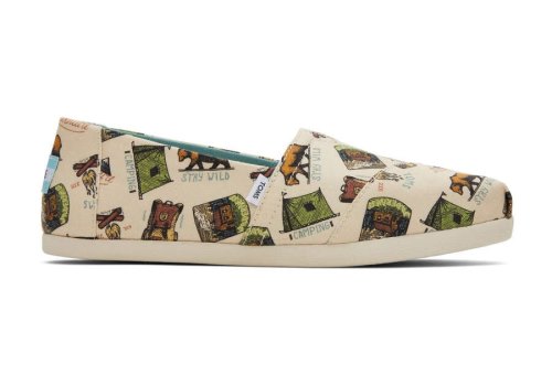 Alpargatas Toms Alpargata Camping Bege | PT587-103