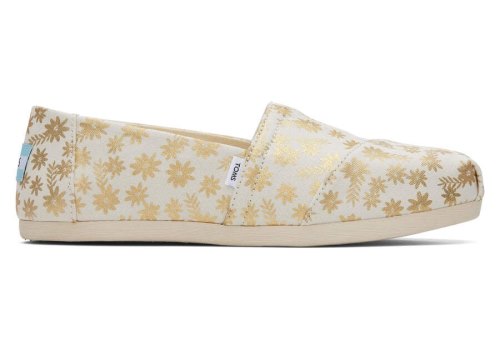 Alpargatas Toms Alpargata Floral Blooms Bege | PT400-351