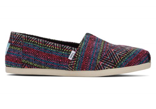Alpargatas Toms Alpargata Global Woven Pretas | PT016-605