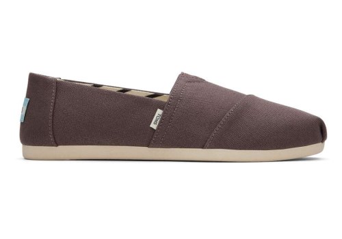 Alpargatas Toms Alpargata Recycled Algodão Lona Cinzentas | PT074-363