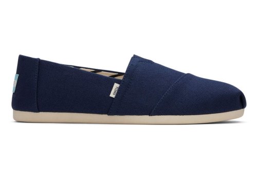 Alpargatas Toms Alpargata Recycled Algodão Lona Azul Marinho | PT973-246