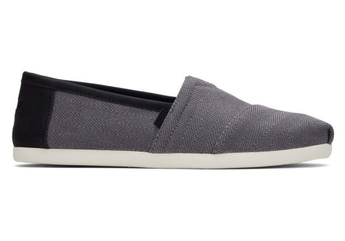 Alpargatas Toms Alpargata Sintético Trim Cinzentas | PT739-209