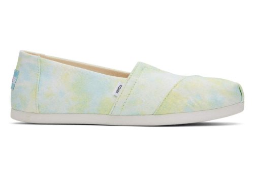 Alpargatas Toms Alpargata Tie-Dye Amarelas | PT142-754