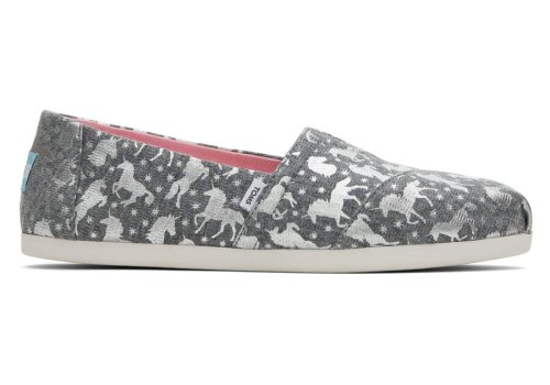 Alpargatas Toms Alpargata Unicorns Cinzentas | PT515-857