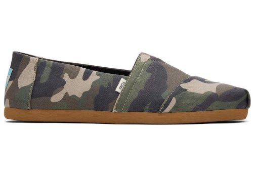 Alpargatas Toms Alpargata Woodland Camo Verdes Camufladas | PT393-847