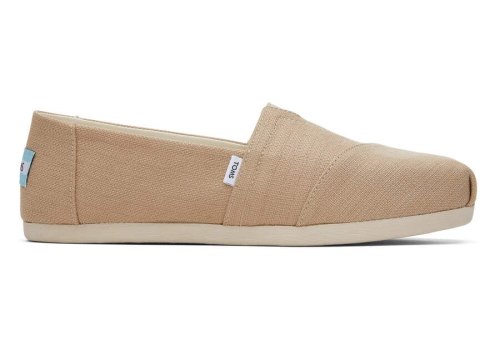 Alpargatas Toms Alpargata Woven Creme | PT673-050