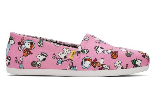 Alpargatas Toms X Peanuts® Alpargata Rosa | PT800-618