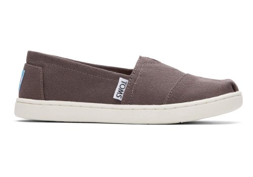 Alpargatas Toms Youth Alpargata Lona Cinzentas | PT877-600