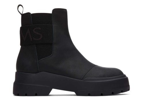 Botas Toms Alpargata Combat Boot Pretas | PT732-097