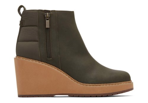 Botas Toms Raven Boot Verdes | PT095-349