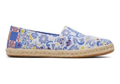 Espadrilles Toms Alpargata Rope Espadrille Azuis Azul Marinho | PT753-703