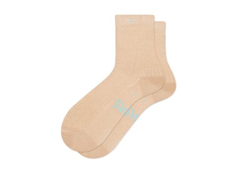 Meias Toms Quarter Crew Socks Marrom | PT349-770