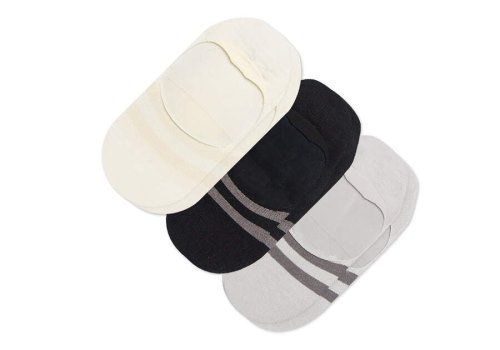 Meias Toms Ultimate No Show Socks Mixed Grey 3 Pack Cinzentas | PT728-655