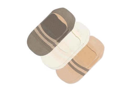 Meias Toms Ultimate No Show Socks Mixed Neutros 3 Pack Multicoloridas | PT986-403