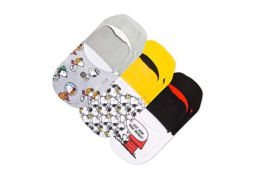 Meias Toms X Peanuts® Ultimate No Show 3 Pack Multicoloridas | PT347-244