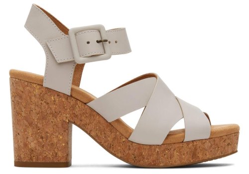 Sandalias Toms Ava Sandal Creme | PT964-802