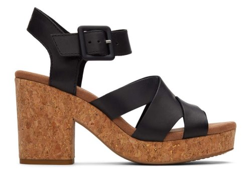 Sandalias Toms Ava Sandal Pretas | PT937-156