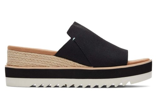 Sandalias Toms Diana Mule Sandal Pretas | PT550-943