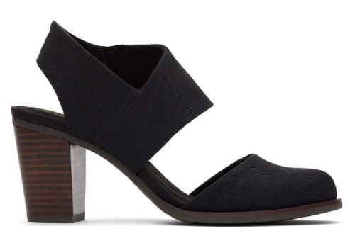 Sandalias Toms Majorca Closed Biqueira Sandal Pretas | PT517-681