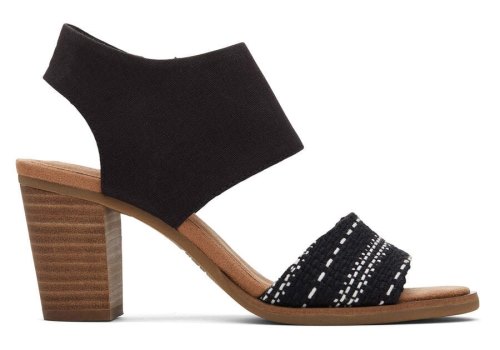 Sandalias Toms Majorca Cutout Sandal Pretas | PT401-939