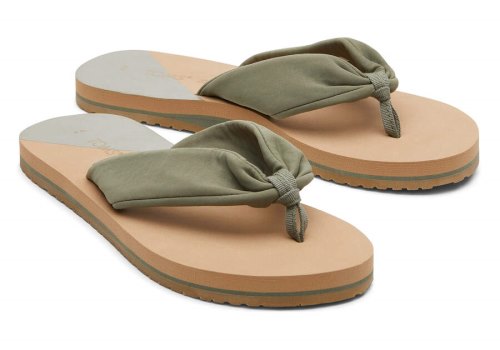Sandalias Toms Piper Flip Flop Cinzentas Pretas | PT429-287