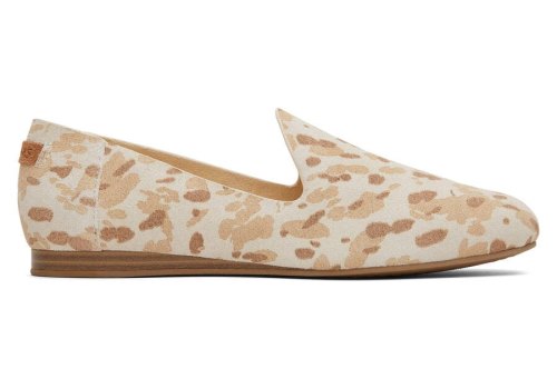 Sapatos Rasos Toms Darcy Rasos Laranja Bege | PT920-785
