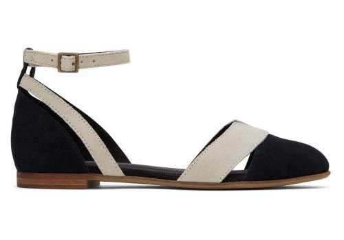 Sapatos Rasos Toms Juliannah Rasos Pretas | PT491-838