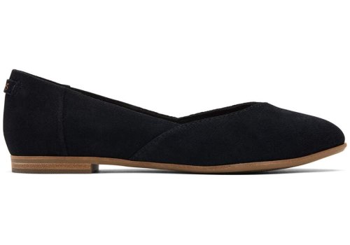 Sapatos Rasos Toms Jutti Neat Rasos Pretas | PT083-226