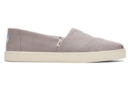 Slip On Toms Alpargata Cupsole Slip On Cinzentas | PT995-781