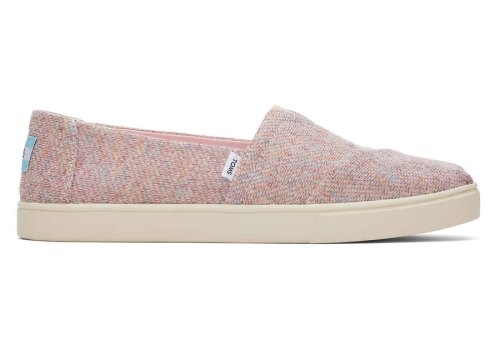 Slip On Toms Alpargata Cupsole Slip On Rosa Metal | PT655-965