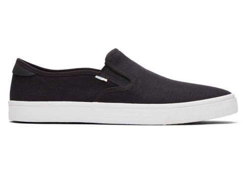Slip On Toms Baja Slip On Pretas | PT862-885