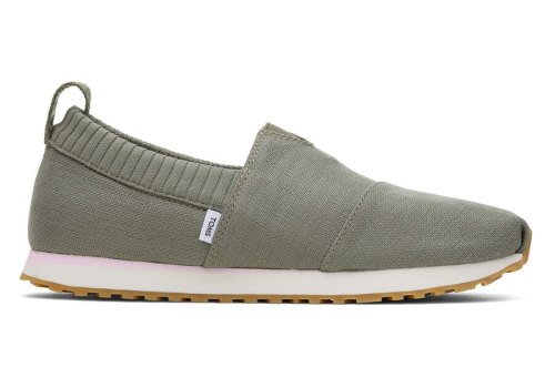 Slip On Toms Resident Cinzentas | PT849-938