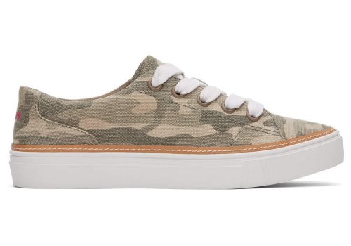 Tenis Toms Alex Sneaker Verdes Camufladas | PT218-008