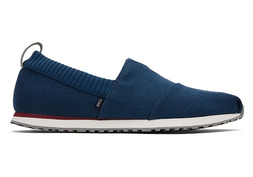 Tenis Toms Resident Heritage Lona Azuis | PT441-435