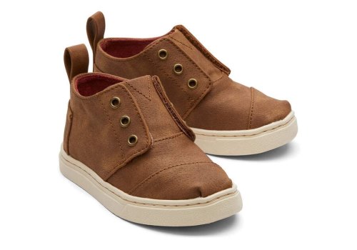 Tenis Toms Tiny Botas Sneaker Marrom | PT499-042