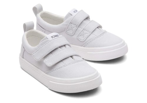 Tenis Toms Tiny Fenix Double Alças Lona Cinzentas | PT154-472